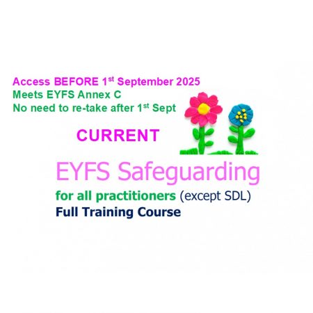 EYFS Safeguarding (for ALL) (read below)